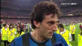 Intervista a Diego Milito dopo il Finale della Champions League [upl. by Anima]