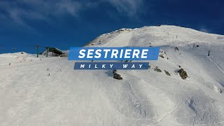 Sestriere – Skiing The Milky Way in Italy  Via Lattea [upl. by Sloan]