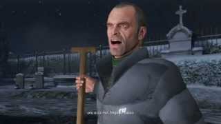 GTA 5 Walkthrough ITA  Missione 54 Seppellire lascia di guerra ORO 100 [upl. by Rodmur305]