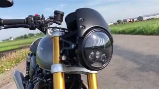 Triumph Thruxton R  Custom Upgrades Walkaround [upl. by Enenaej]