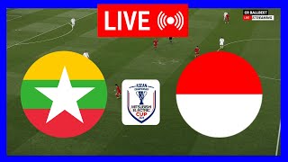 🔴LIVE  Timnas Indonesia vs Myanmar  AFF ASEAN CUP CHAMPIONSHIP 2024  Efootball PES 21  LANGSUNG [upl. by Schreibe]