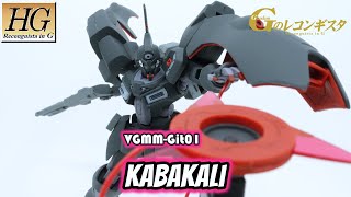 HG Kabakali Review  Gundam Reconguista in G [upl. by Wylma]