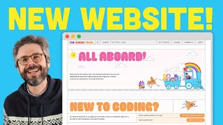 All aboard the new Coding Train website [upl. by Lipsey]