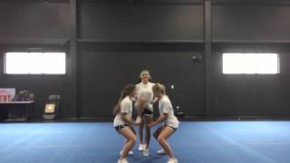 Advanced Cheerleading Stunt Progression Elevator Prep [upl. by Cavan]