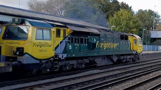 70010 Departs Eastleigh [upl. by Tobi]