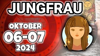 horoskop Jungfrau 0607 Oktober 2024 [upl. by Bora]