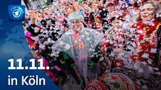 Köln startet in den Karneval [upl. by Nylleoj]