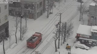 Heavy snowfall in Sapporo 大雪警報  lofi radio 12 hours  February 22 2024 [upl. by Comyns968]