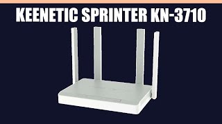 WiFi роутер Keenetic Sprinter KN3710 [upl. by Warring]