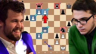 Magnus Carlsen vs Oleksandr Bortnyk  Titled Tuesday Showdown 2023 [upl. by Idnahk]