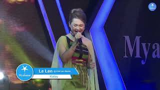 Myanmar Star Winner Song  Le Len [upl. by Llerrat271]