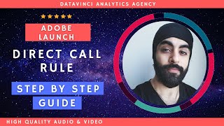 Adobe Launch DTM Direct Call Rule  Adobe Launch Tutorial [upl. by Darren]