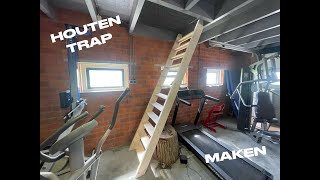 Houten Trap Maken [upl. by Hines]