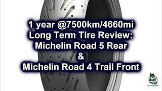 Michelin Road 5 Tire Long Term Review [upl. by Harold]