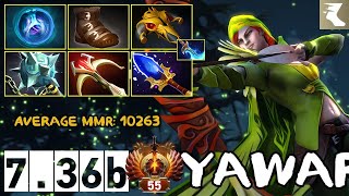 Tailwind Windranger Carry  Average MMR 10263  Yawar  736b  Immortal Dota 2 Pro Plays [upl. by Laurence764]