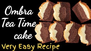 Ombra Tea Time CakeSimple amp Easy Recipe [upl. by Qahsi396]