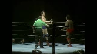 NWA 1984 03 17 84 Mid Atlantic Championship Wrestling Boogie Jam 2 Ernie Ladd vs Rufus R Jones [upl. by Hephzibah]