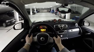 Smart fortwo electric drive 2015  POV City Drive [upl. by Nedac]