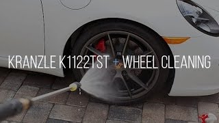 MTM Foam Cannon Kranzle Pressure Washer Wheel Cleaning Demo [upl. by Johppa]