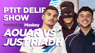 AOUAR vs JUST RIADH  MASKEY – Ptit Delire Show [upl. by Kelula340]