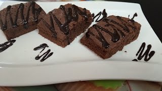 Easy Cakey Brownies recipe by food menu art and travel [upl. by Notrom257]