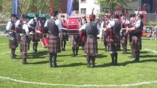 Williamwood Pipe Band at the 2013 British Pipe Band Championships [upl. by Adigun]