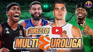 ¡DIRECTO MULTIEUROLIGA Real Madrid Baskonia Monaco [upl. by Ocramed]