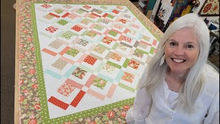 EASIEST QUILT OF 2024 quotTHREE LAYER CAKEquot PATCHWORK [upl. by Carey]