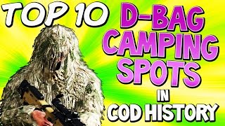 Top 10 quotCAMPING SPOTSquot in COD HISTORY Top Ten  Top 10 Call of Duty  Chaos [upl. by Trinette]