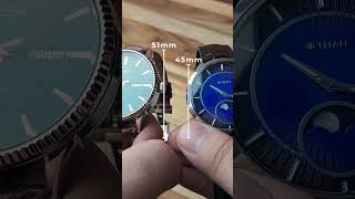 Titan amp Big watch dials Titan Stellar Caelum Watch Review titanwatches watch [upl. by Ahsikym]