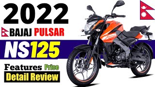 Bajaj Pulasar NS 125 price in Nepal 🇳🇵  Bajaj Pulsar Ns 125 Bs6 Review  Specification and Features [upl. by Mukerji461]