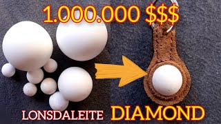 Lonsdaleite Diamond Million Dolla  DIY handmade [upl. by Reyotal]