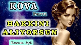 KOVA BURCU KASIM AYI 👑 İLAHİ ADALET ☀️ [upl. by Onaicul]