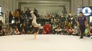 BIG KID BBOY EXIBITION BATTLE 2019  TSSUKI  ALEXIS PERU  MALISH [upl. by Emawk]