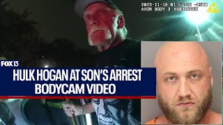 Hulk Hogan arrives at son’s DUI arrest in Florida [upl. by Yokoyama]