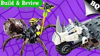 LEGO Chima Spinlyns Cavern 70133 Build amp Review  BrickQueen [upl. by Sirmons374]