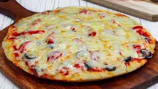 Moins de 10 minutes pour satisfaire votre appétit de pizza dans la poêle Cookrate  France [upl. by Kam]