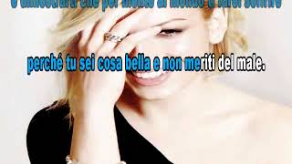 Emma  Sarò Libera Karaoke Version [upl. by Lawtun]