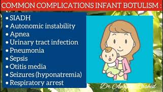 Infant Botulism Causes Symptoms Diagnosis Treatment amp Complications  AFP [upl. by Eikin]