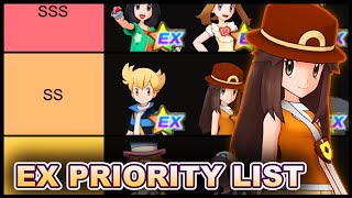 6 Star EX Priority List Easter Update Edition  Pokemon Masters EX [upl. by Oleic]