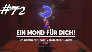 Forstland Mond 72 Unsichtbarer Pfad Versteckter Raum Super Mario Odyssey [upl. by Feldman]