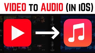 Convert any VIDEO to an AUDIO file on iPhoneiPad GarageBand iOS [upl. by Othelia]