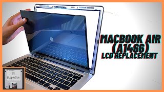 How To Replace A MacBook Air A1466 Screen [upl. by Newhall838]