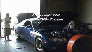 Turbo Lexus SC400 Dyno  Full View [upl. by Puklich]