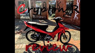 Τεσταρουμε Crypton R 115  Review amp Test Drive Greek Motovlog [upl. by Zephan]