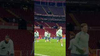 TOTTENHAM The Squad Training at Rams Park Galatasaray v Spurs Europa League [upl. by Yardna]