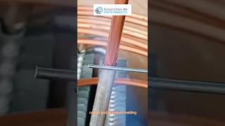 técnica o aporte  Soldadura aluminio cobre refrigeracion construction hvacexperts [upl. by Stephenson]