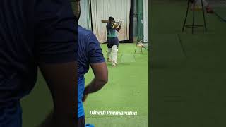 Dineth Premaratna  Power Hitting  Sand Ball clcc slcricket viralvideo [upl. by Allista]