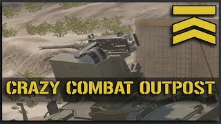 Crazy Combat Outpost  Squad Alpha v94 SuperFOB Full Match [upl. by Guenzi]