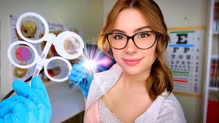 ASMR Eye Exam Roleplay Light Triggers for Sleep amp Relaxation💡 [upl. by Livvyy868]